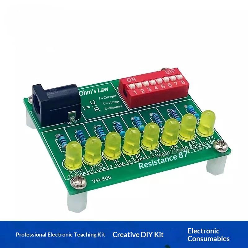 Diy Electronics Parts - DIY Soldering Practice Kit LED Current