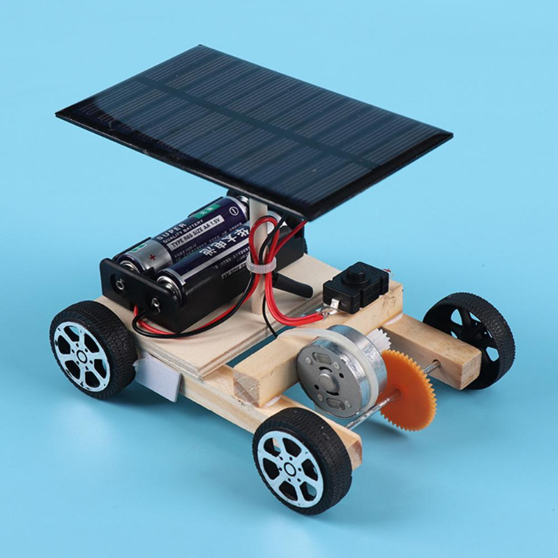 Diy Electronics Game - Assemble Solar Car Creative Inventions Motor