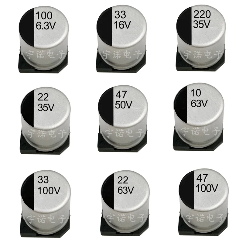 Capacitor Kit Assortment - 10piece SMD 6.3V 10V 16V 25V