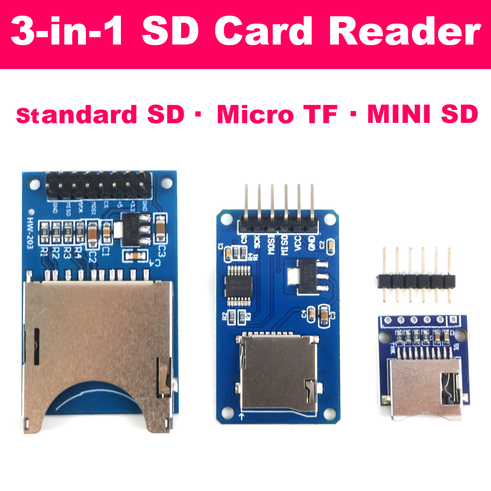 Sd Card Module Spi - SD Card Reader Module Micro TF