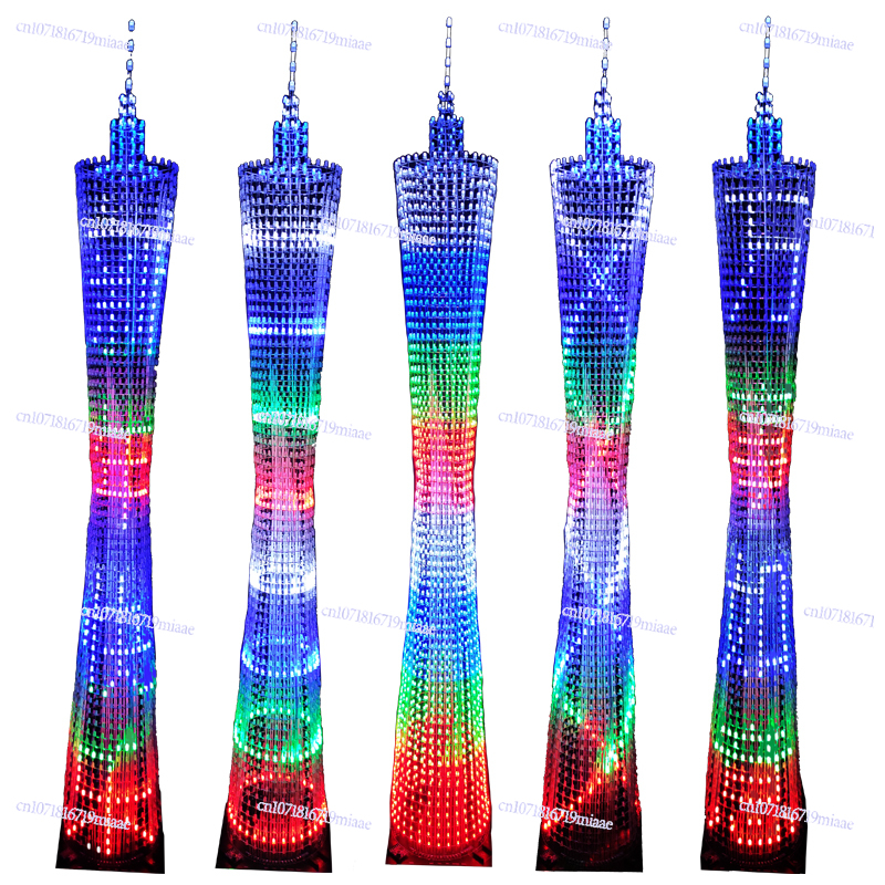 Diy Electronics Parts - 64-Floor Canton Tower DIY Kit LED