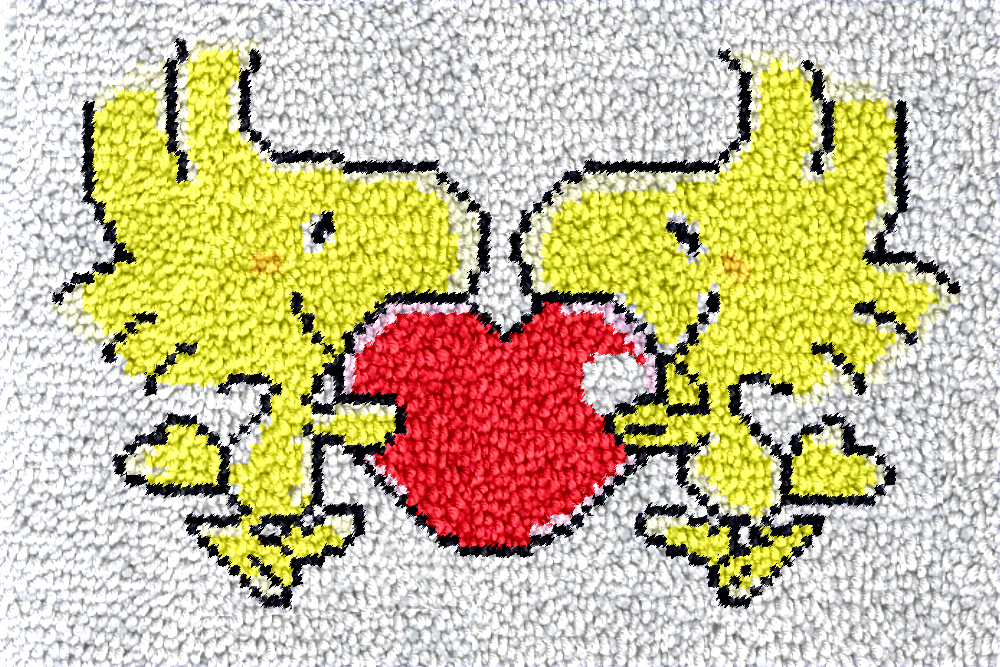 Hobby Diy Electronics Kit - Latch hook rug kits with printed