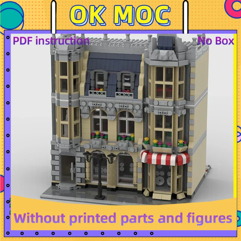 Moc Building Blocks Street Vie - Diy Electronics Store avaliação e preço