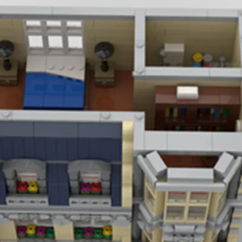 Moc Building Blocks Street Vie - Diy Electronics Store avaliação e preço