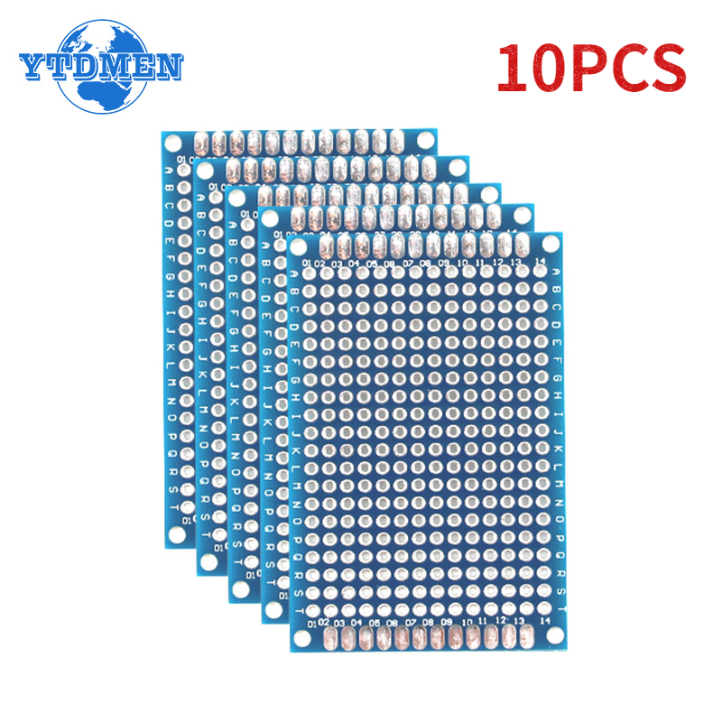 10PCS 4x6cm Double Side PCB Bo - Diy Electronics Circuits avaliação e preço