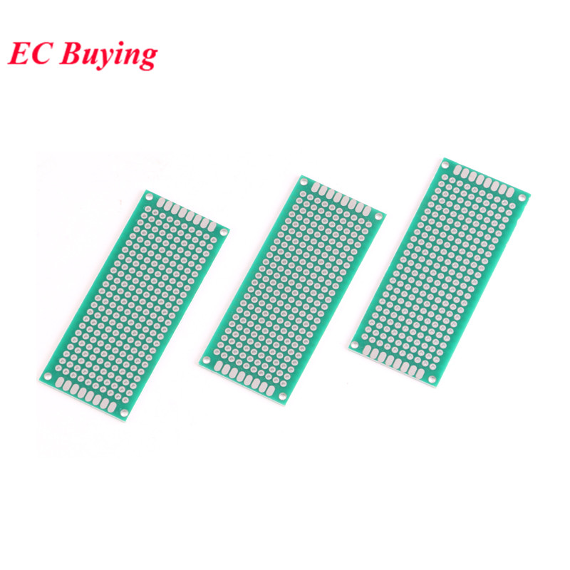 5pcs 3x7cm Double Side Prototy - Diy Electronics Circuits avaliação e preço