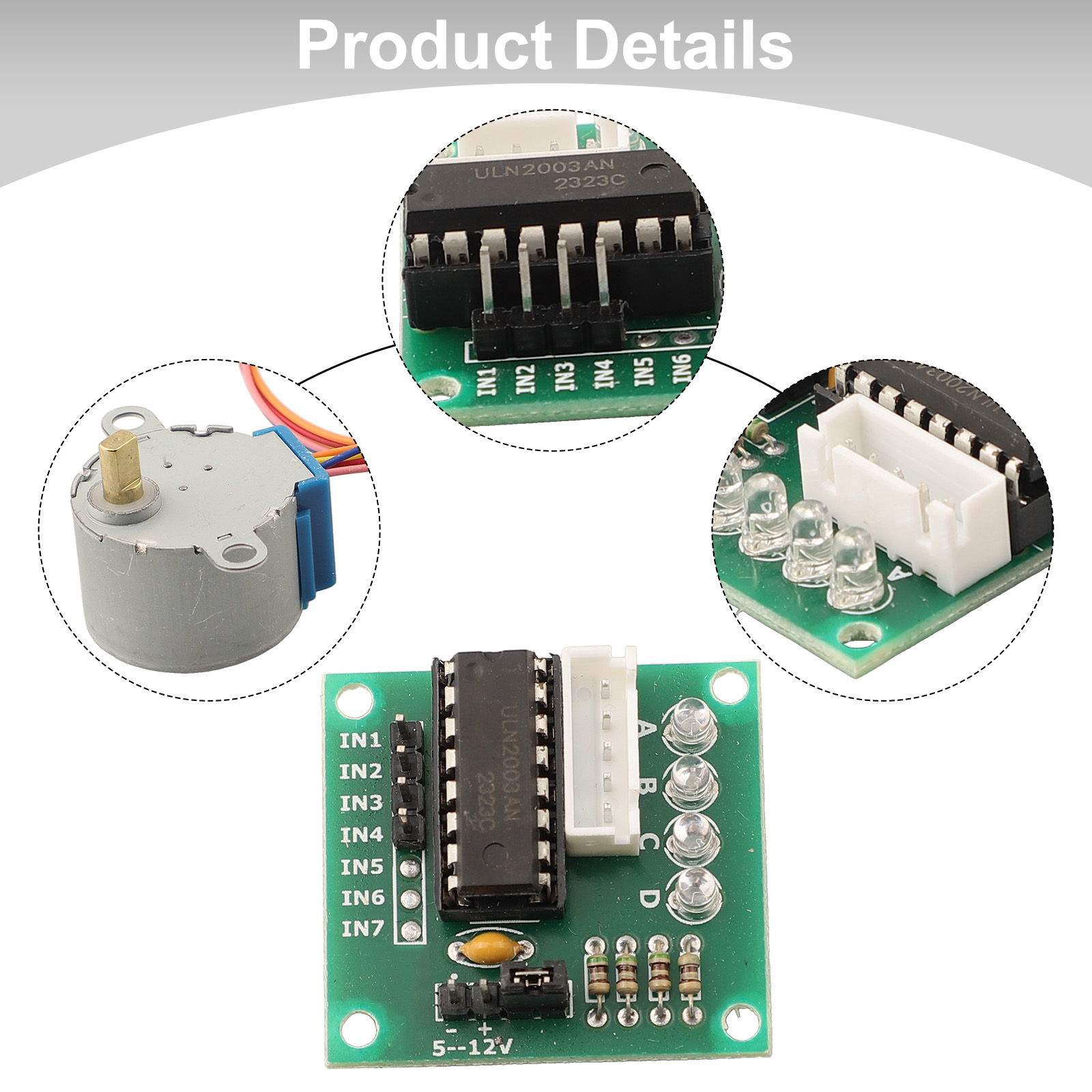 5V 4-Phase Stepper Motor 28BYJ - Stepper Motor 28Byj avaliação e preço