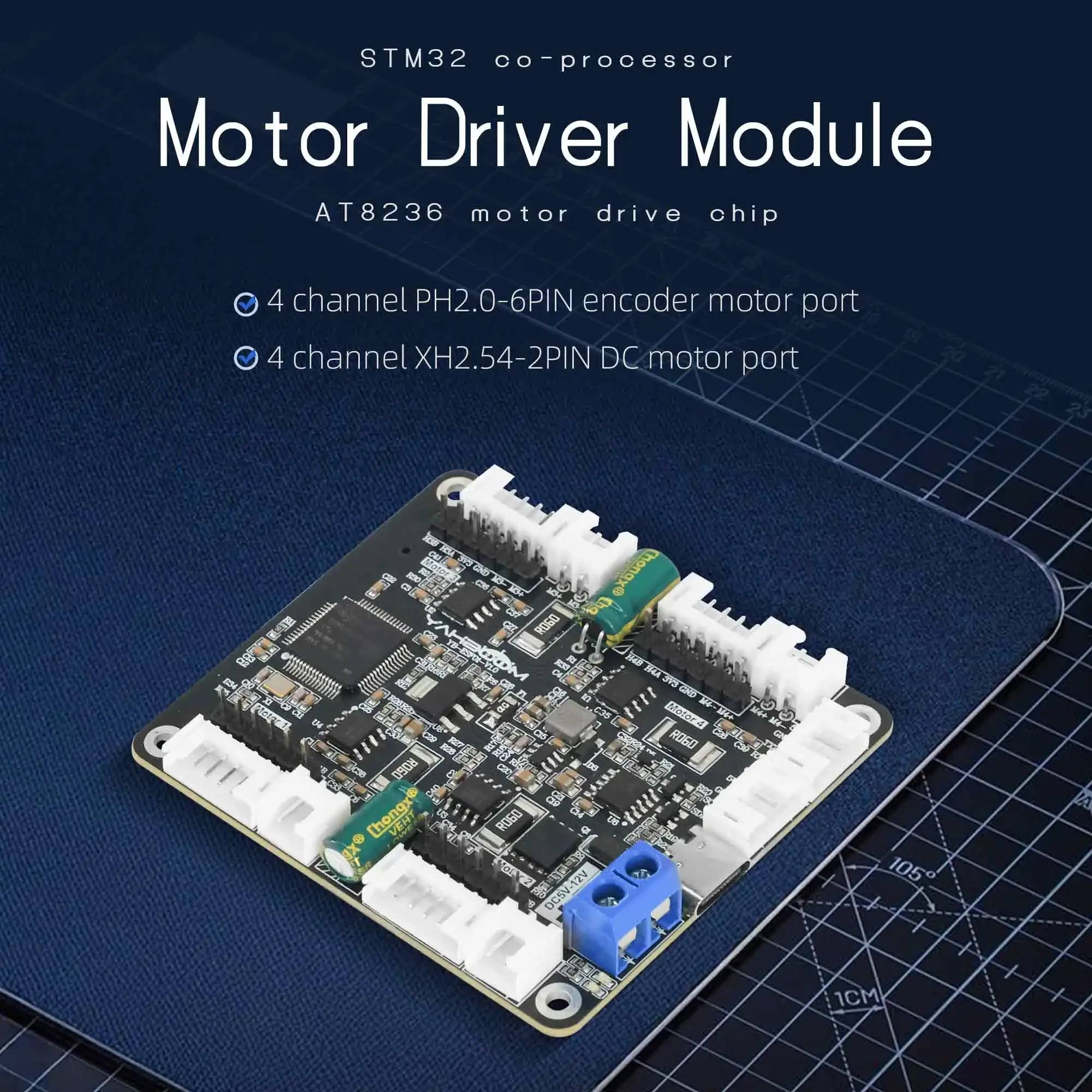 Yahboom 4-Channel Encoder Moto - Diy Electronics Circuits avaliação e preço