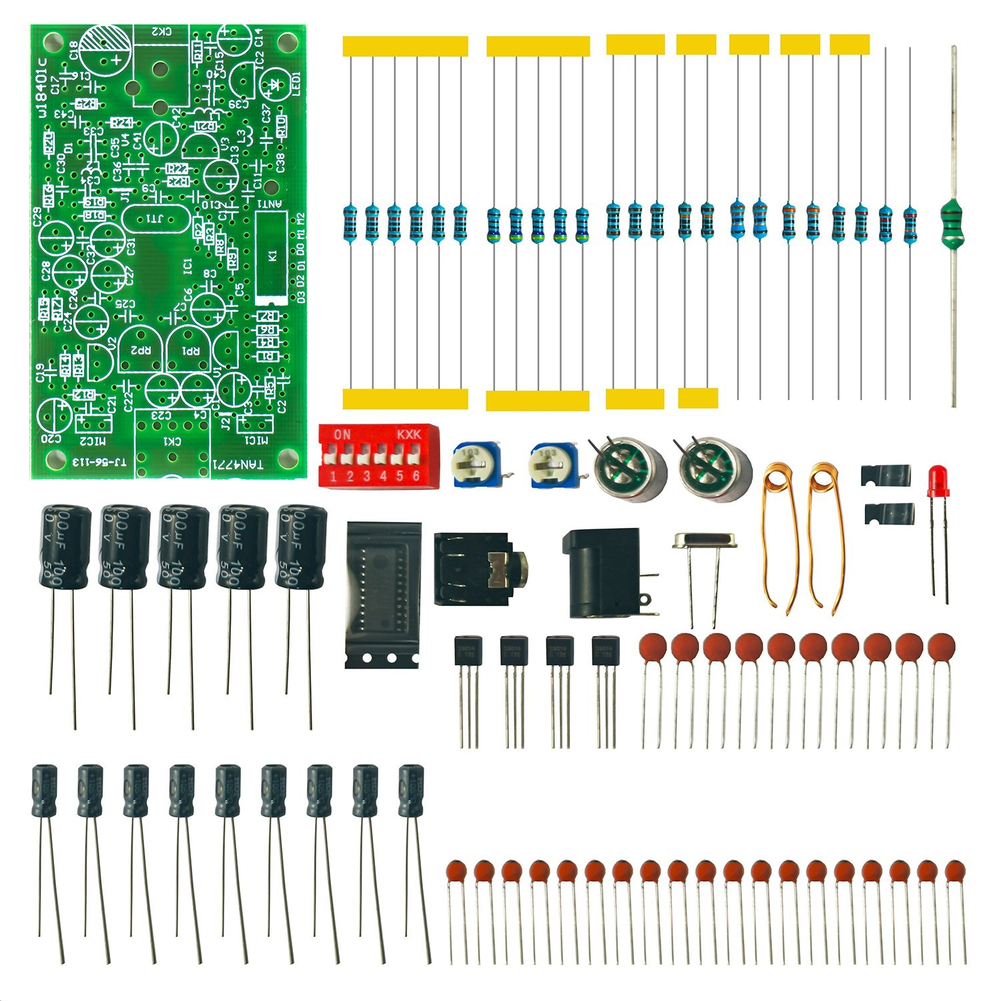 FM Transmitter Kit for DIY Ele - Diy Electronics Circuits avaliação e preço