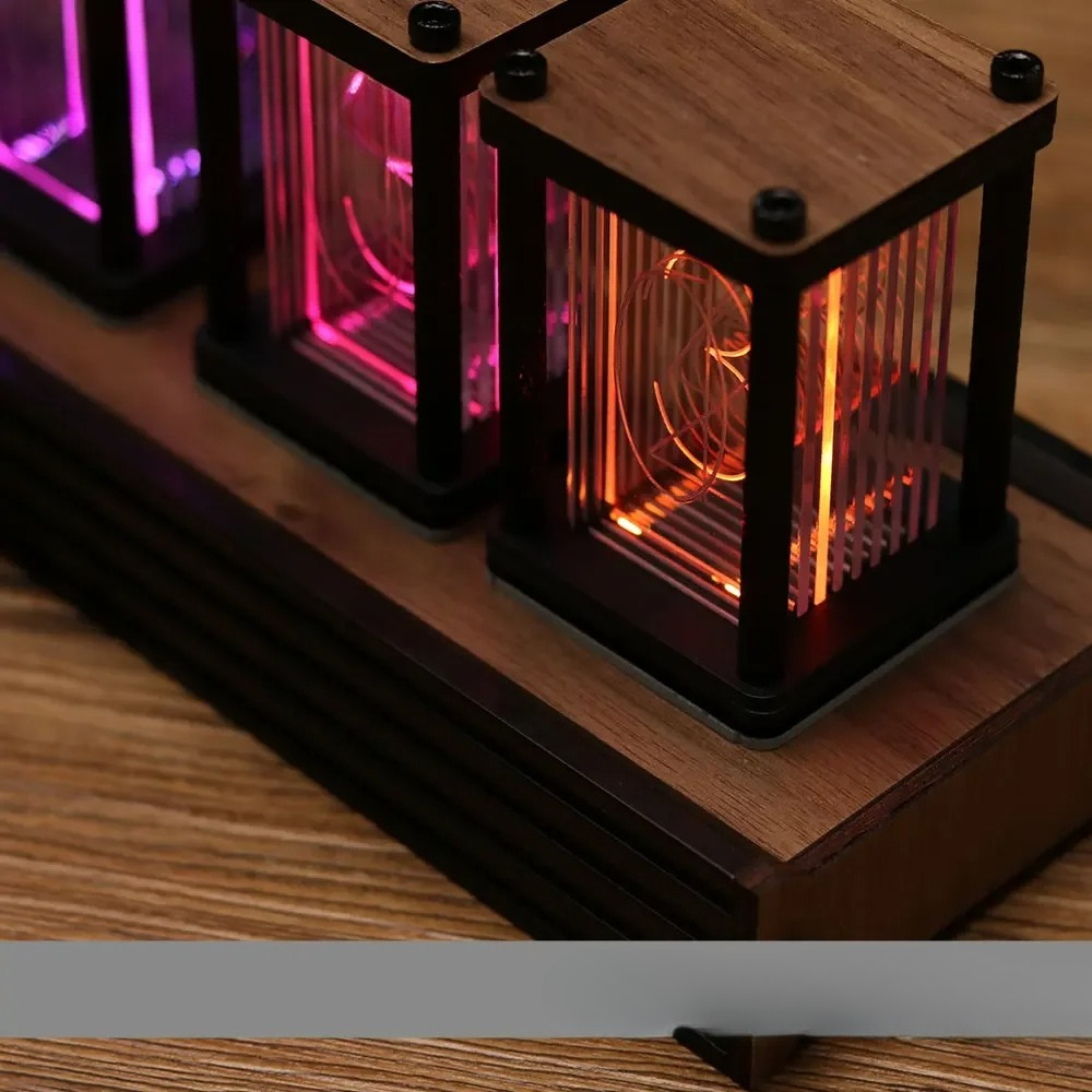 RGB Nixie Tube Clock DIY Table - Diy Electronics Ideas avaliação e preço