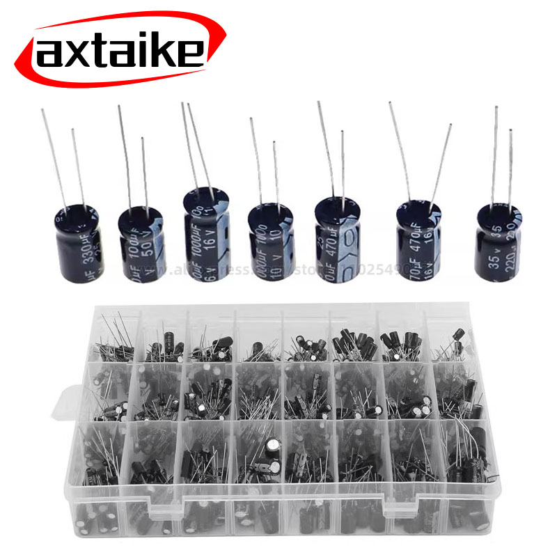 120/200/500pcs Radial Capacito - Capacitor Kit Assortment avaliação e preço