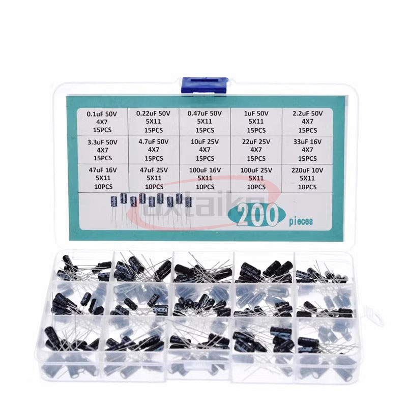 120/200/500pcs Radial Capacito - Capacitor Kit Assortment avaliação e preço