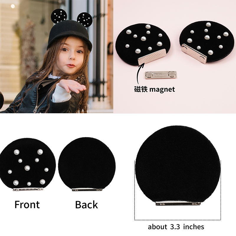 1 Pairs3.3'' Velvet Magnet Fet - Diy Mouse Electronics avaliação e preço