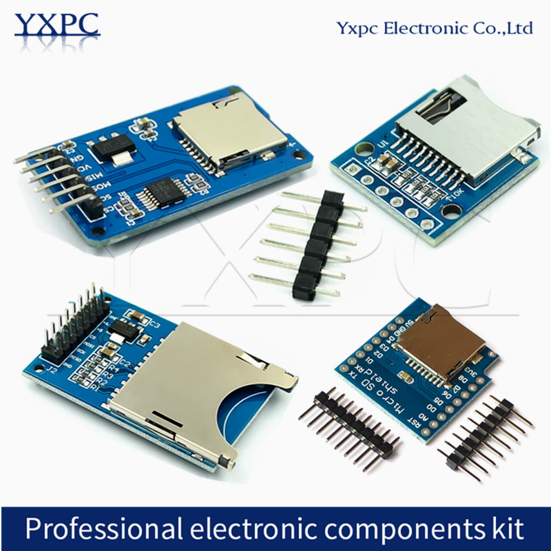 (1-5-10)pcs SD Card Reader Mod - Sd Card Module Spi avaliação e preço