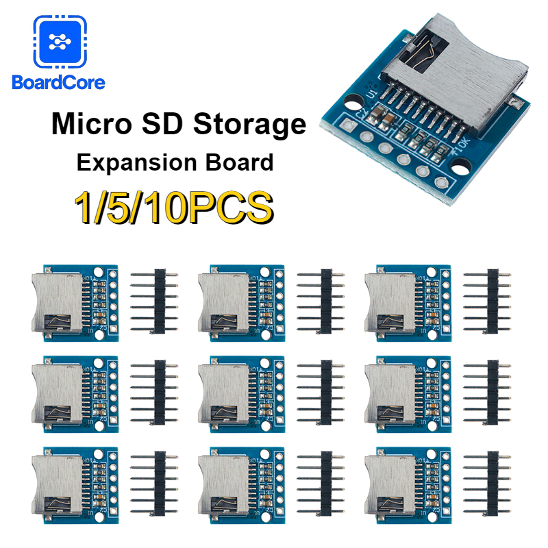 1-10pcs Micro SD Card Module T - Sd Card Module Spi avaliação e preço