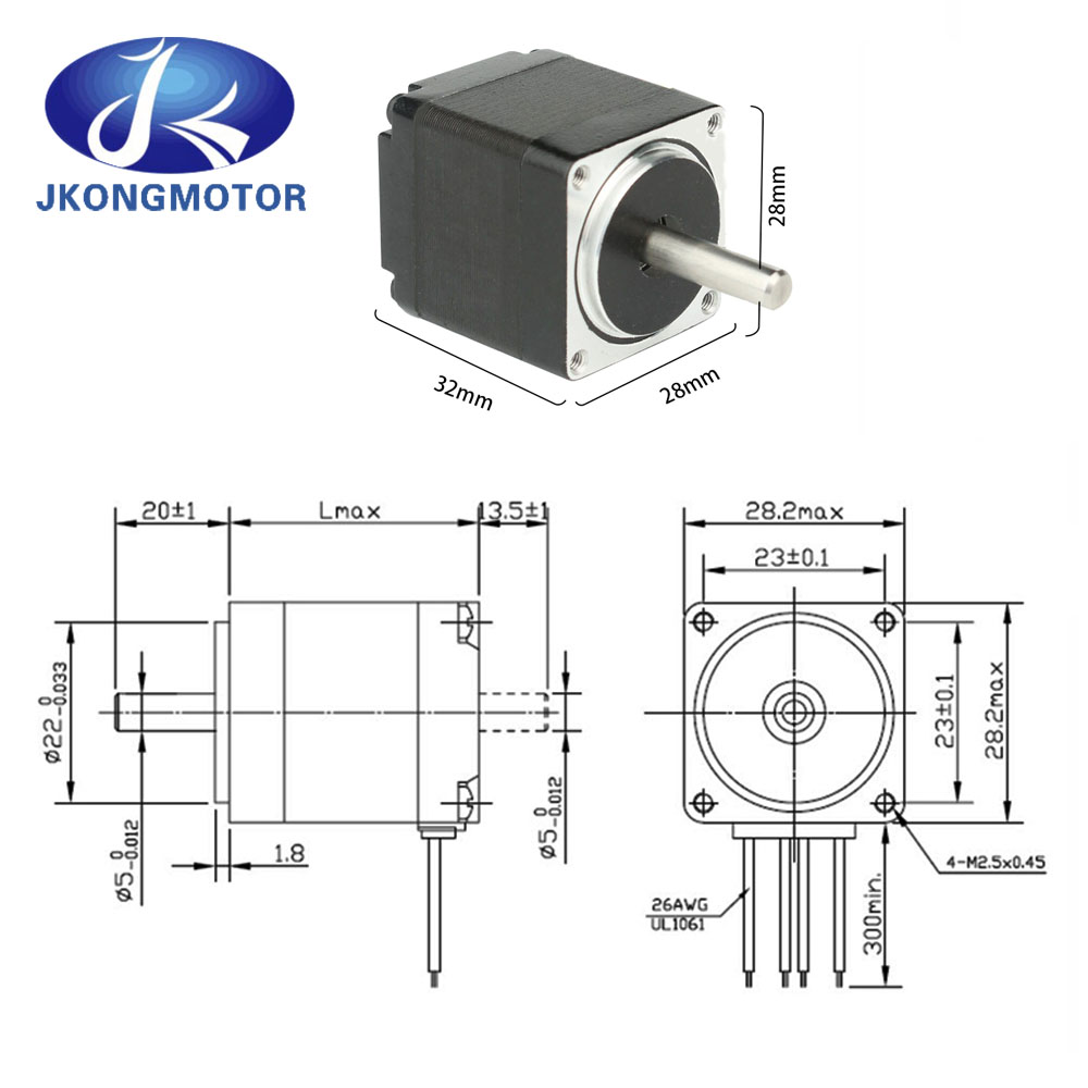 Jkongmotor Nema11 Stepper Moto - Stepper Motor 28Byj avaliação e preço