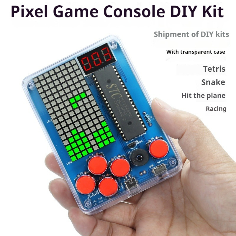 Pixel Game Machine Production  - Diy Electronics Game avaliação e preço