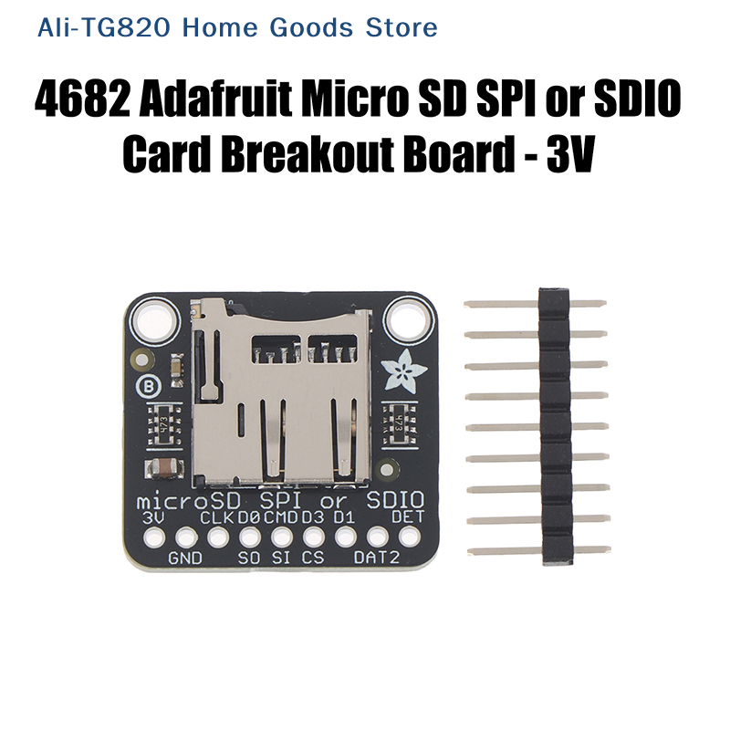 [TG820]4682 Adafruit Micro SD  - Sd Card Module Spi avaliação e preço