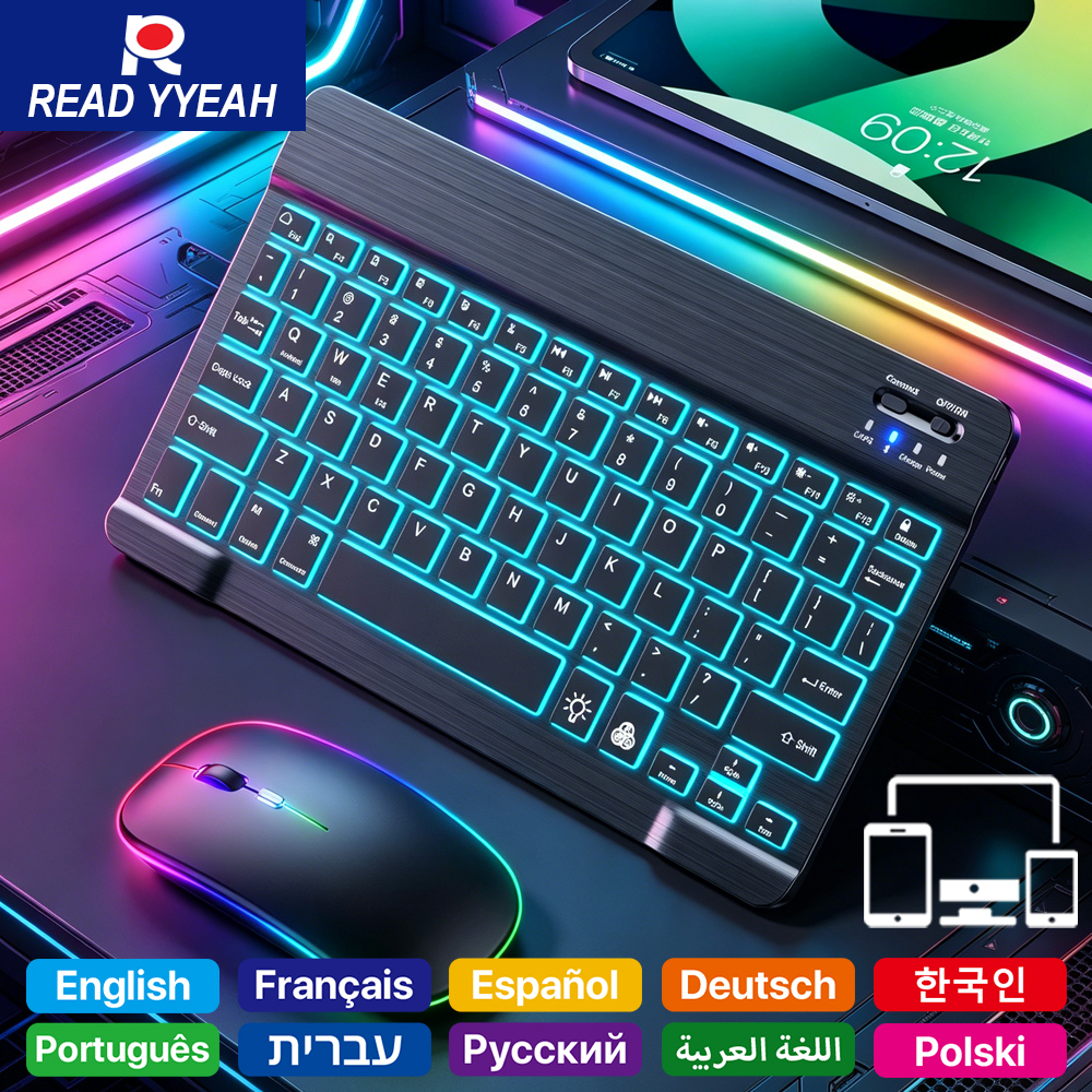 READ YYEAH RGB Backlit Bluetoo - Diy Mouse Electronics avaliação e preço