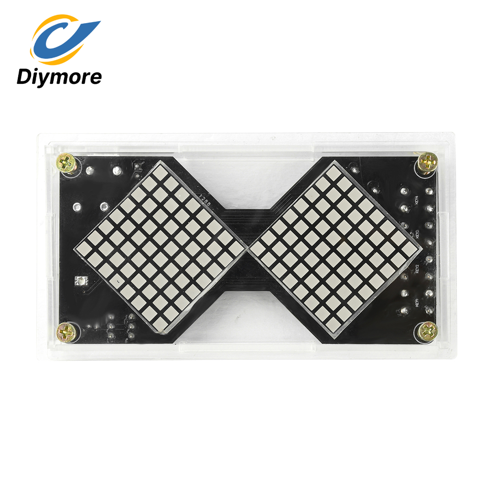 Electronic LED Dot Matrix Hour - Diy Electronics Game avaliação e preço