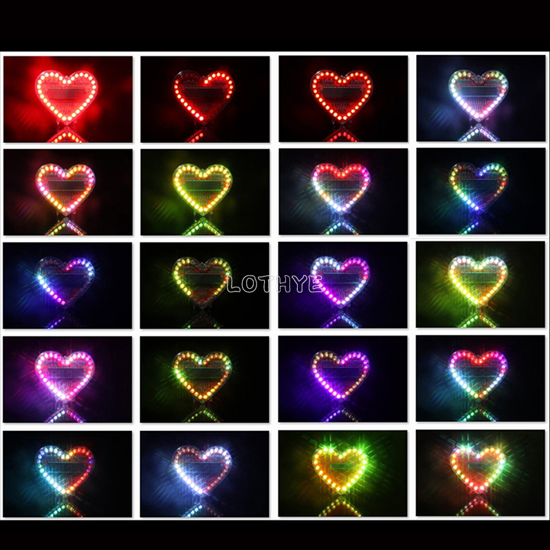 RGB Colorful Flowing Water Lig - Diy Electronics Hobby avaliação e preço
