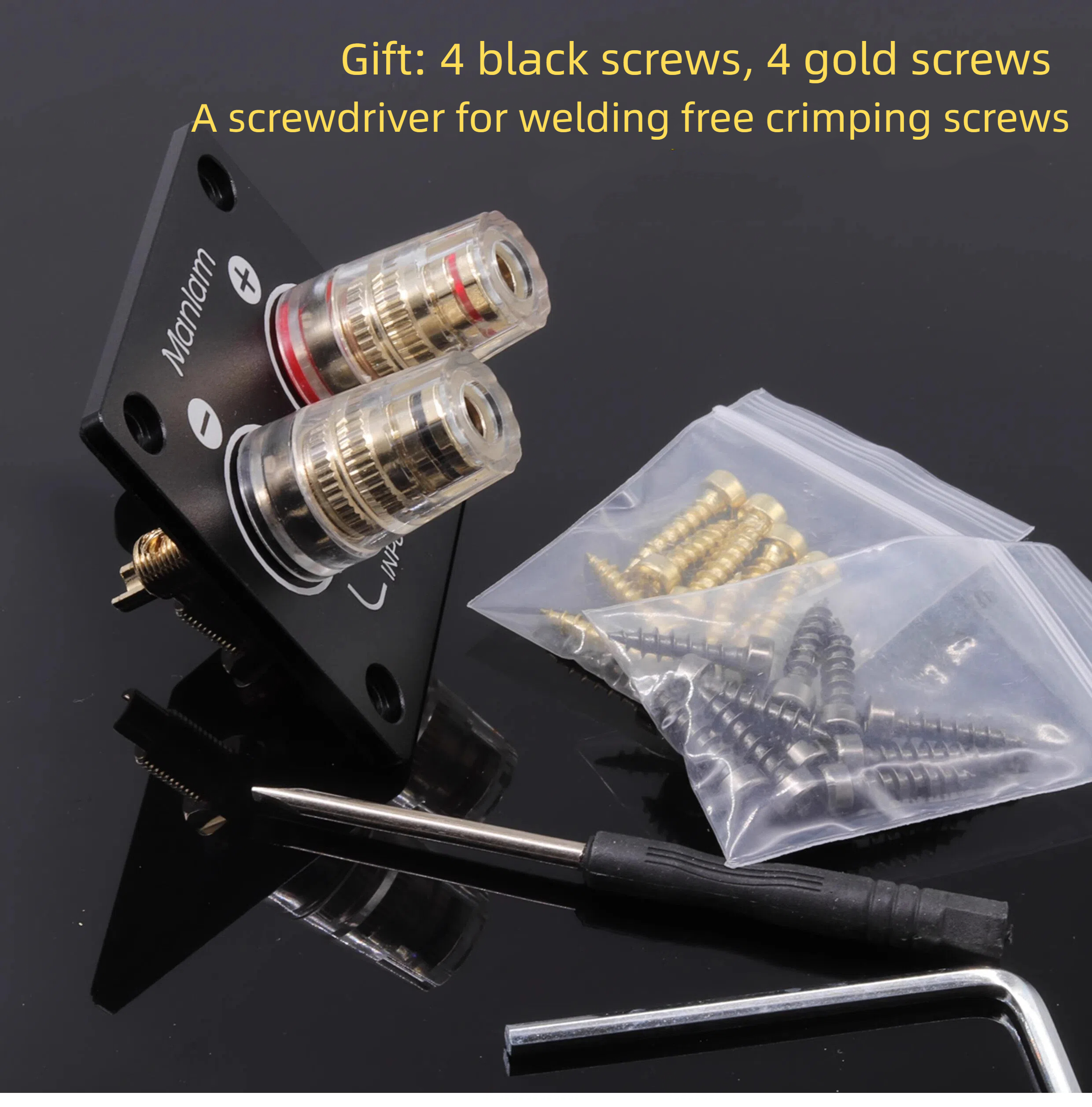 1PC GHXAMP Black Square Solder - Diy Electronics Hobby avaliação e preço