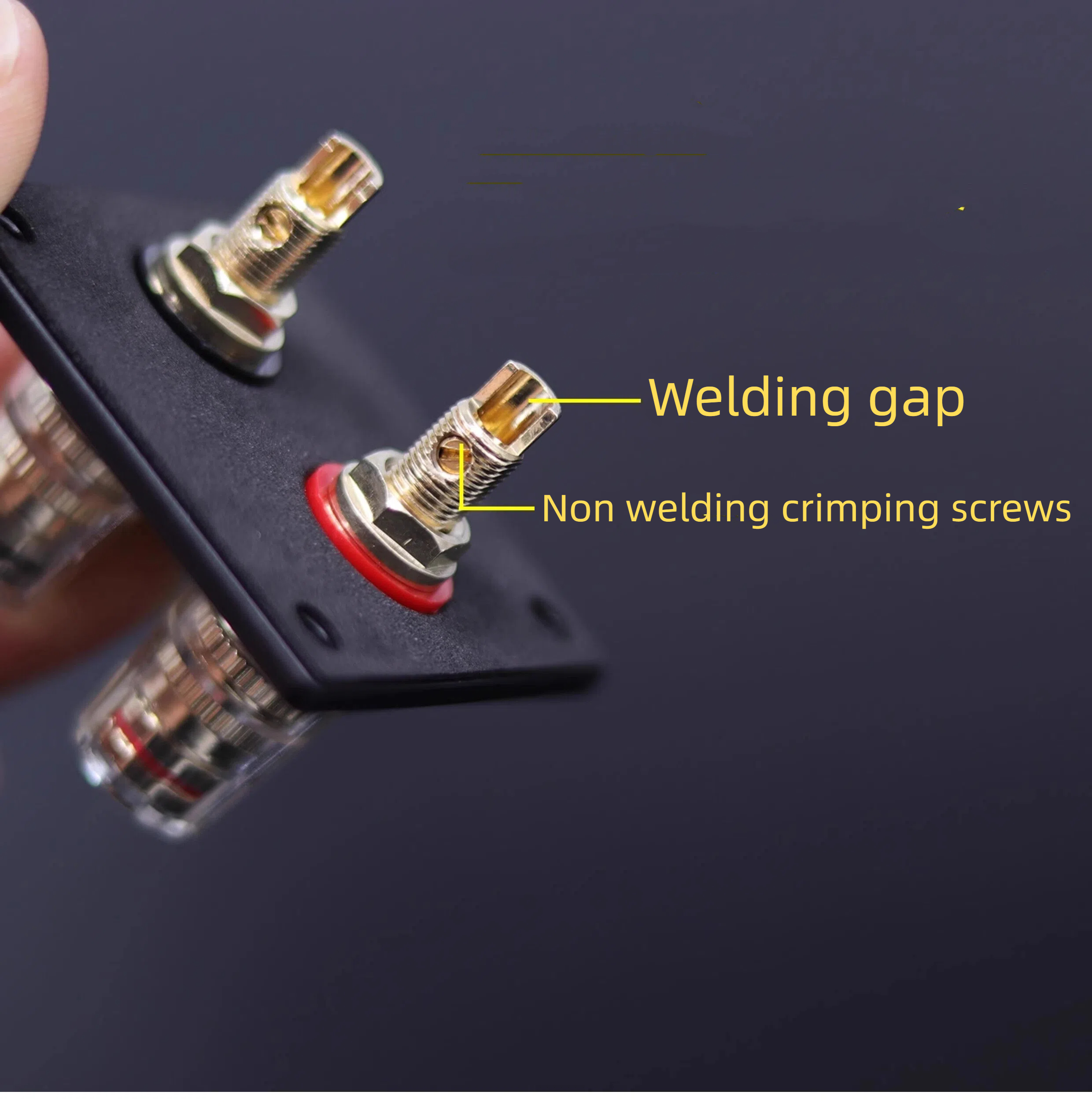 1PC GHXAMP Black Square Solder - Diy Electronics Hobby avaliação e preço