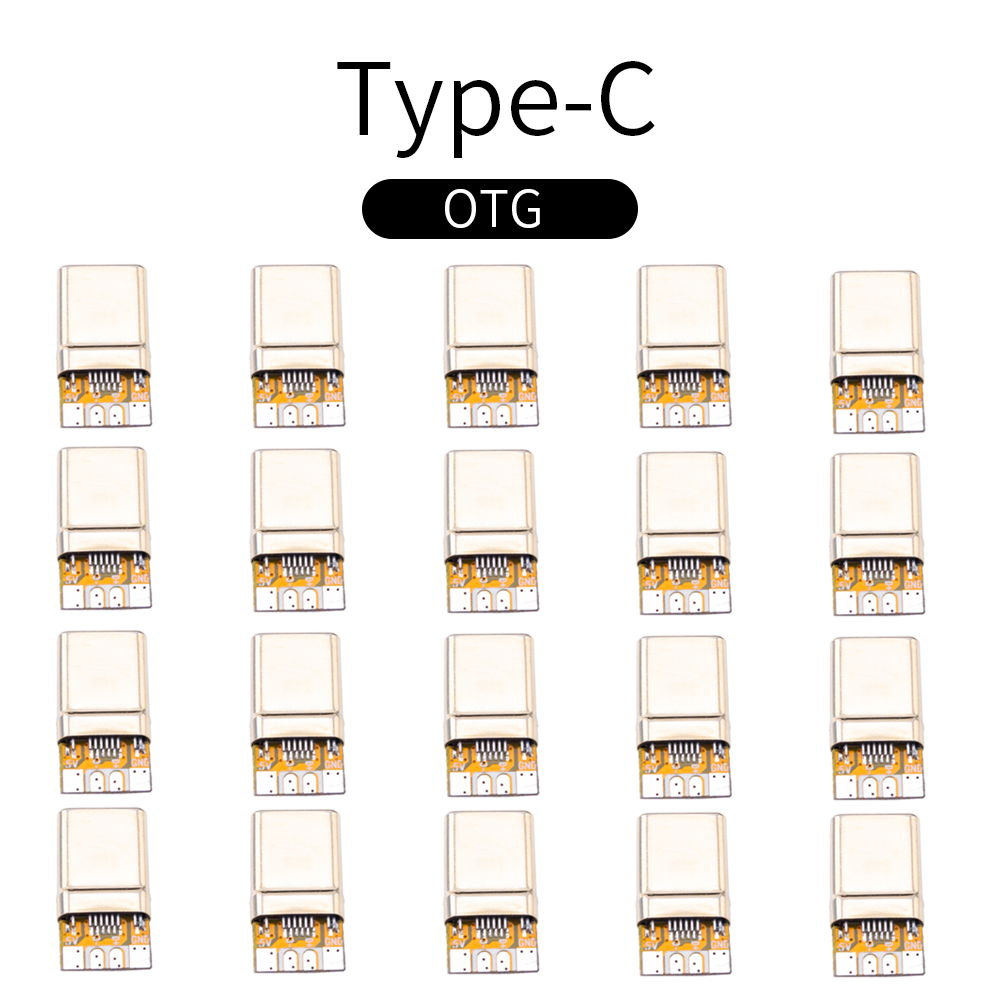 5/20pcs Type C OTG Gold-plated - Diy Electronics Hobby avaliação e preço