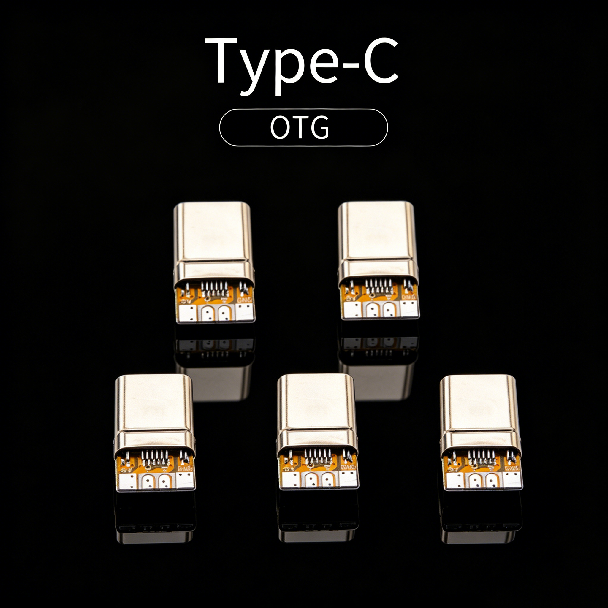 5/20pcs Type C OTG Gold-plated - Diy Electronics Hobby avaliação e preço