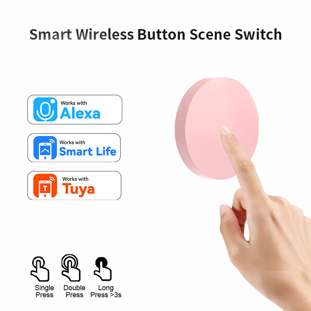 ZigBee Smart Wireless Button S - Diy Electronics Button avaliação e preço