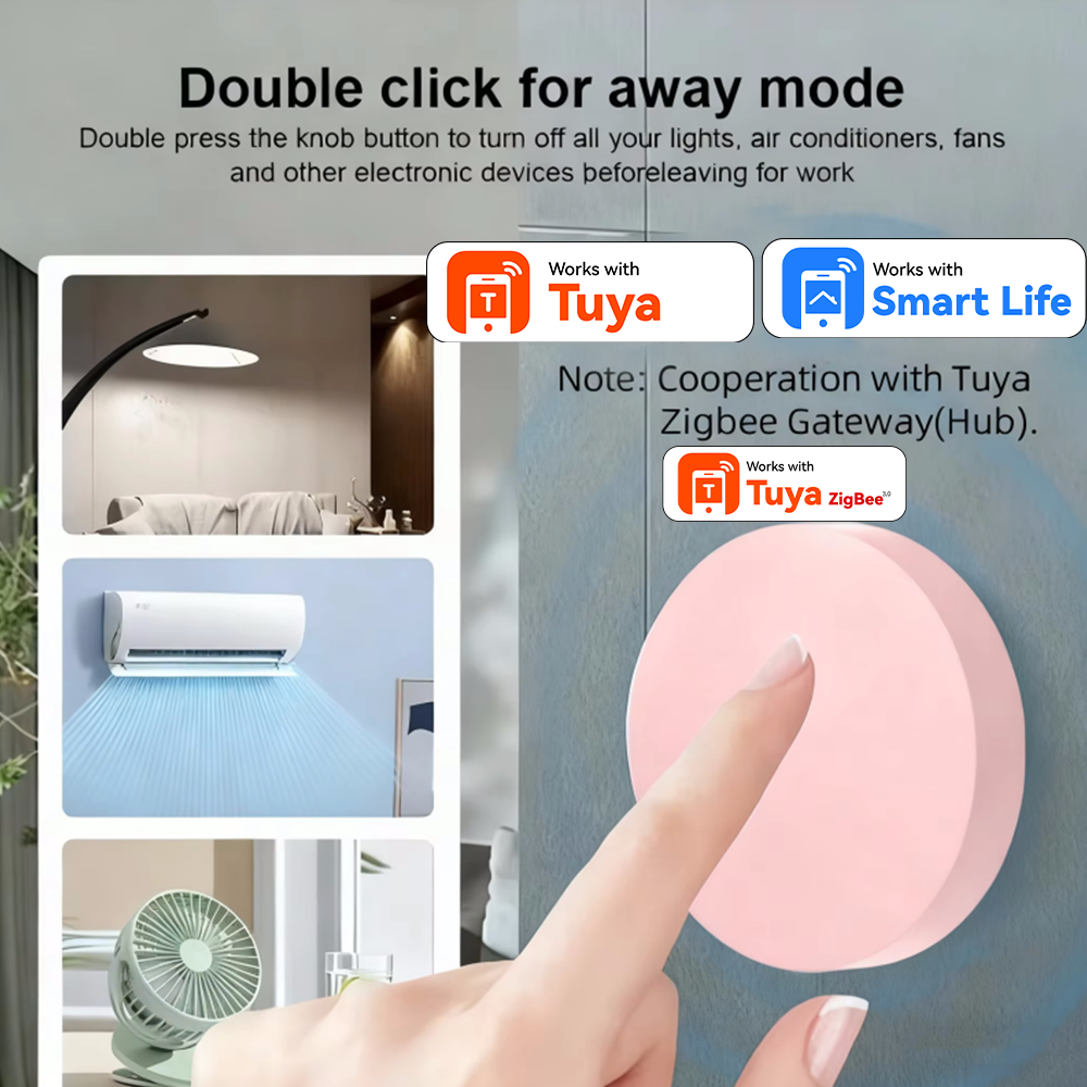 ZigBee Smart Wireless Button S - Diy Electronics Button avaliação e preço