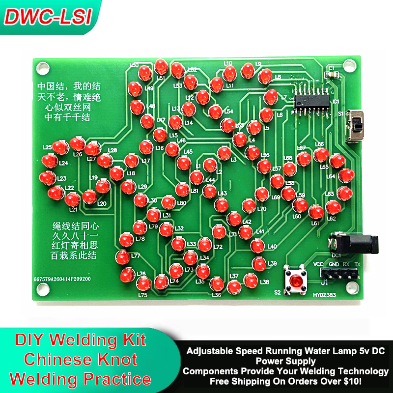 DIY Chinese Knot Electronic We - Diy Electronics Circuits avaliação e preço