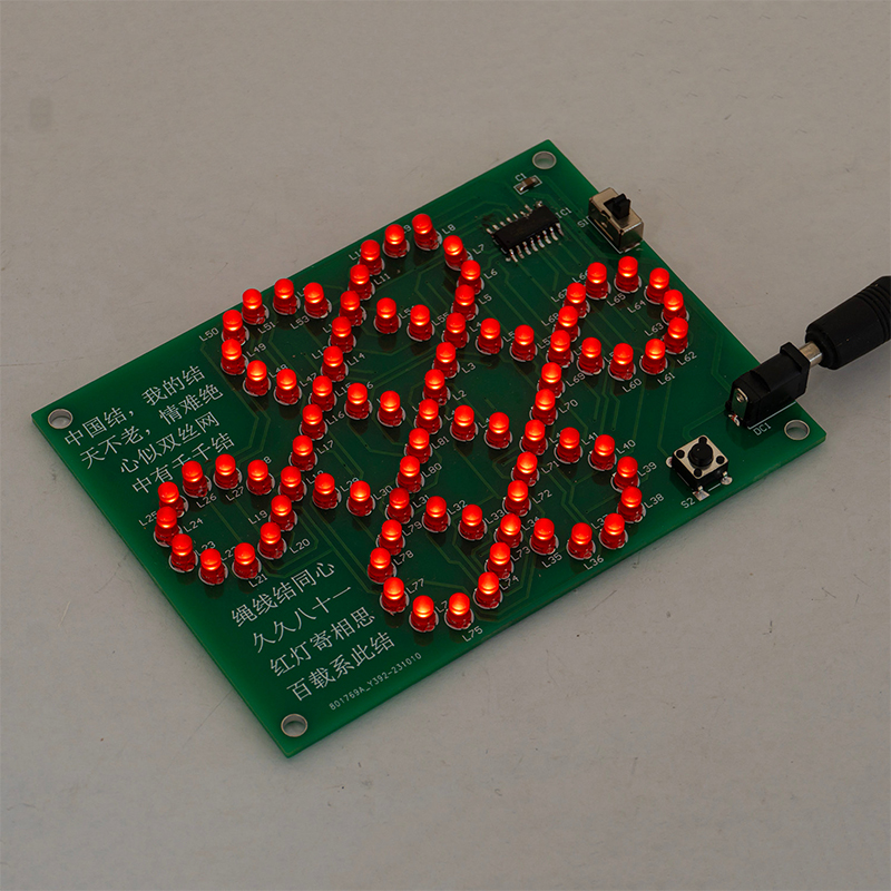 DIY Chinese Knot Electronic We - Diy Electronics Circuits avaliação e preço