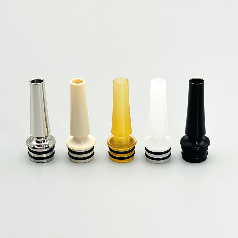 DIY 510 long drip tip PEI POM  - Diy Vape Electronics avaliação e preço