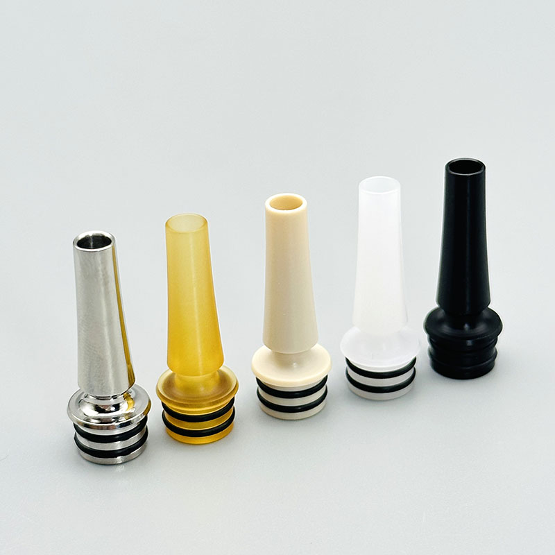 DIY 510 long drip tip PEI POM  - Diy Vape Electronics avaliação e preço