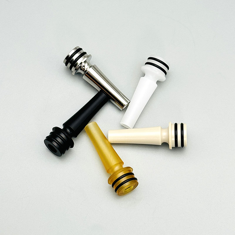 DIY 510 long drip tip PEI POM  - Diy Vape Electronics avaliação e preço