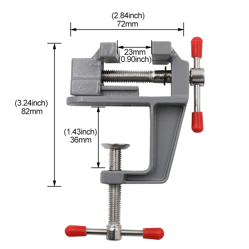 Mini Bench Vise Table Clamp Sc - Diy Electronics Table avaliação e preço