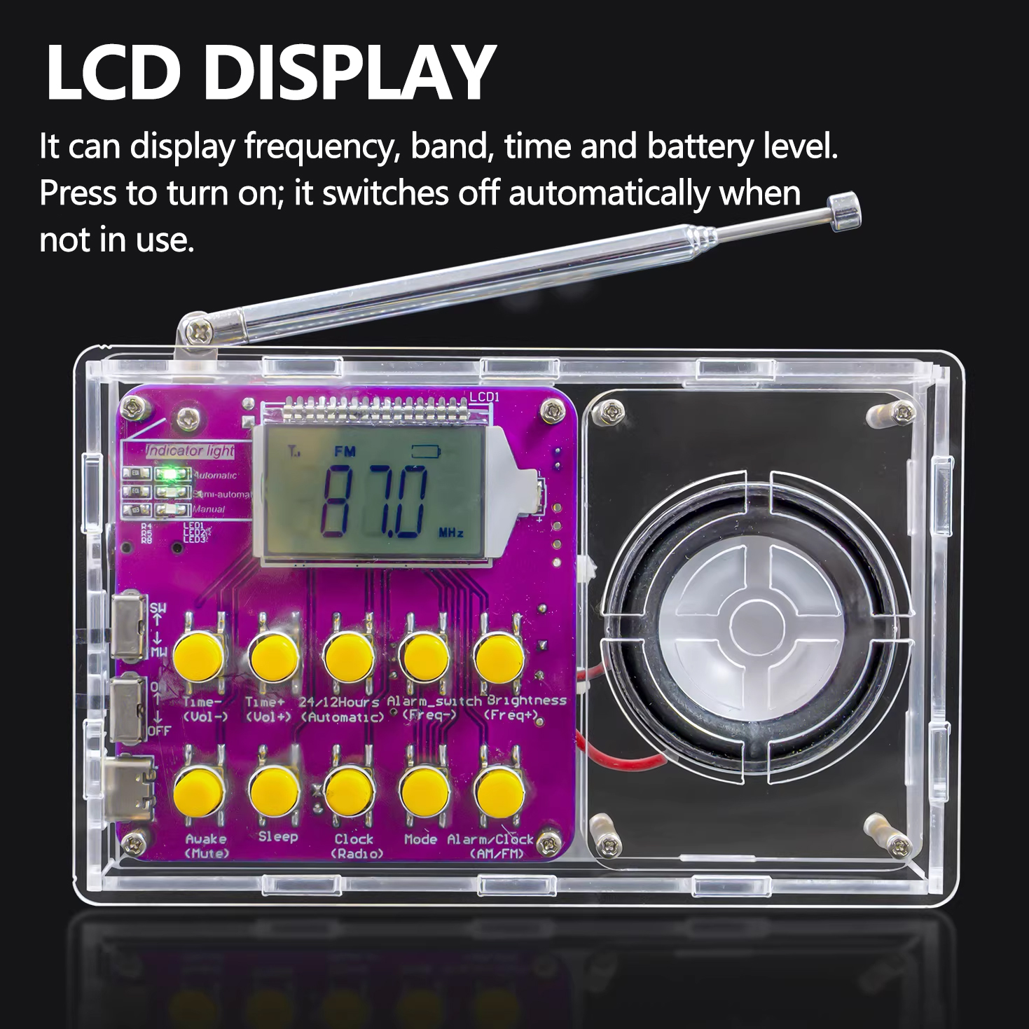 Full-band Radio DIY Kit FM/MW/ - Hobby Diy Electronics Kit avaliação e preço