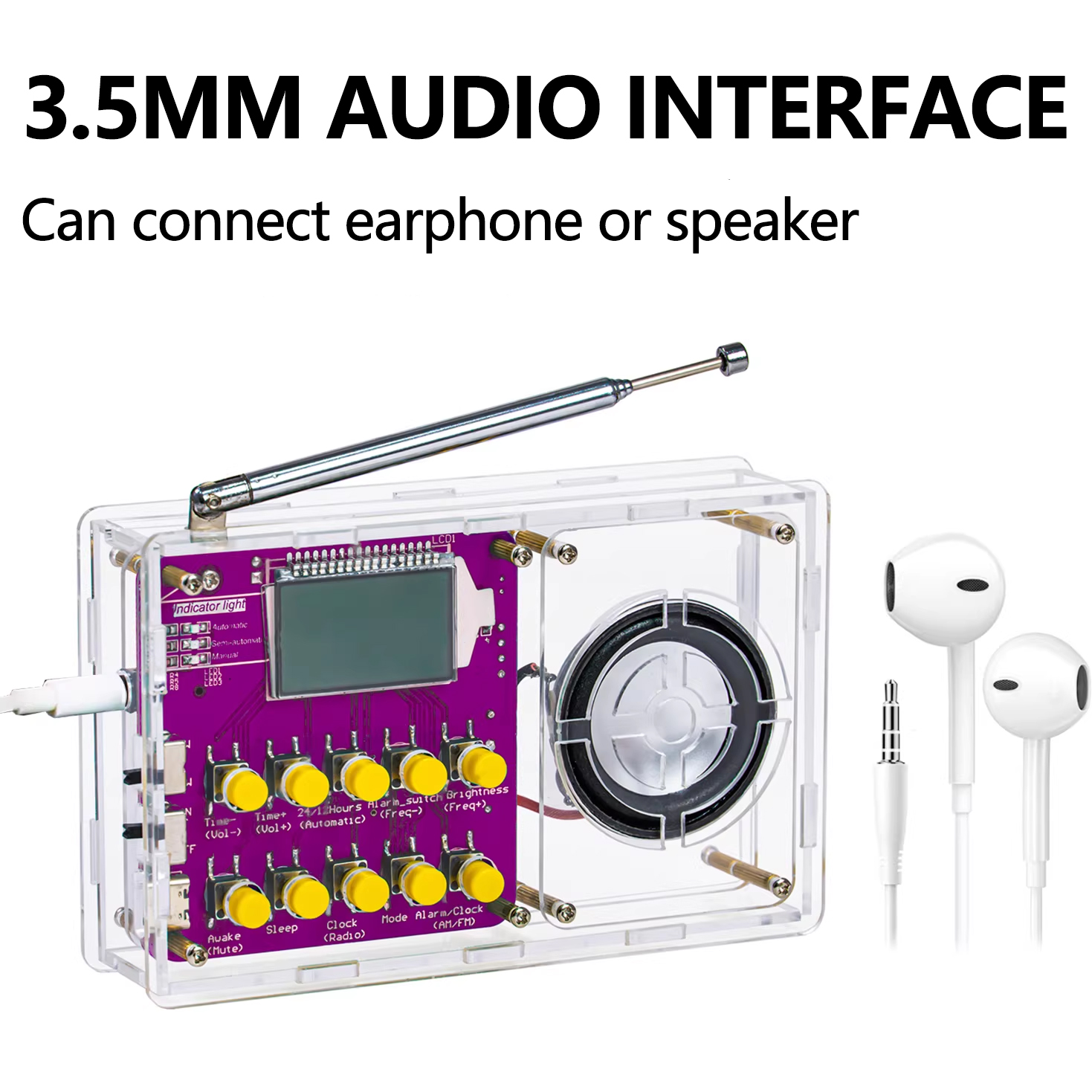 Full-band Radio DIY Kit FM/MW/ - Hobby Diy Electronics Kit avaliação e preço