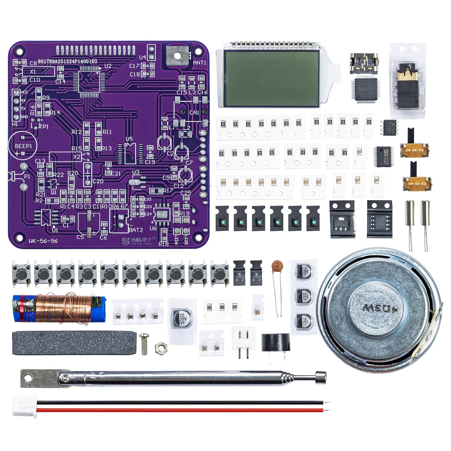 Full-band Radio DIY Kit FM/MW/ - Hobby Diy Electronics Kit avaliação e preço