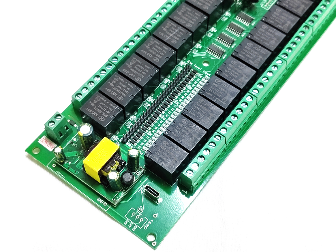 Relay Switch Module 24 Channel - Diy Electronics Button avaliação e preço