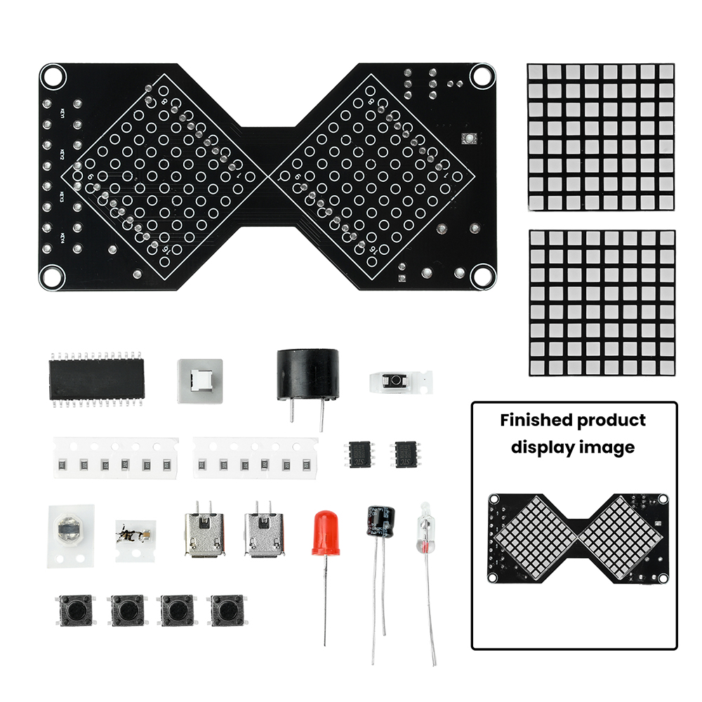 DC5V LED Dot Matrix Electronic - Diy Electronics Game avaliação e preço