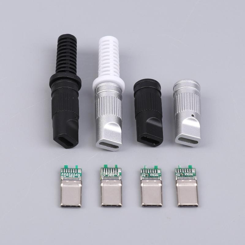 2/5Pcs USB3.1 24Pin Type-C Mal - Diy Electronics Hobby avaliação e preço