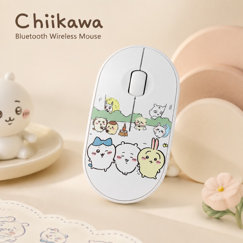 Cute Chiikawa Bluetooth Wirele - Diy Mouse Electronics avaliação e preço