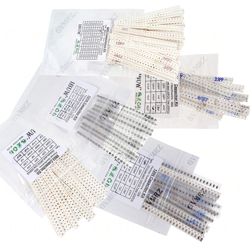 0402 0603 0805 1206 SMD Cerami - Capacitor Kit Assortment avaliação e preço
