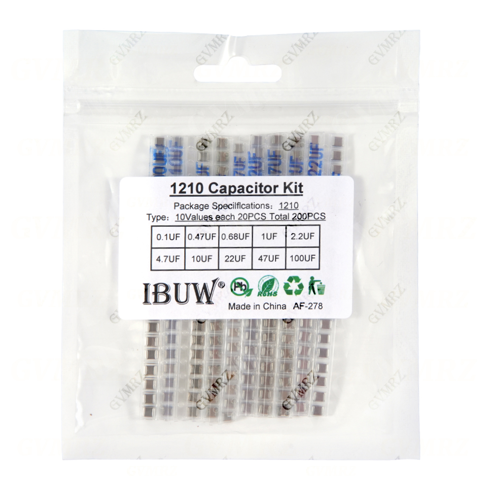 0402 0603 0805 1206 SMD Cerami - Capacitor Kit Assortment avaliação e preço