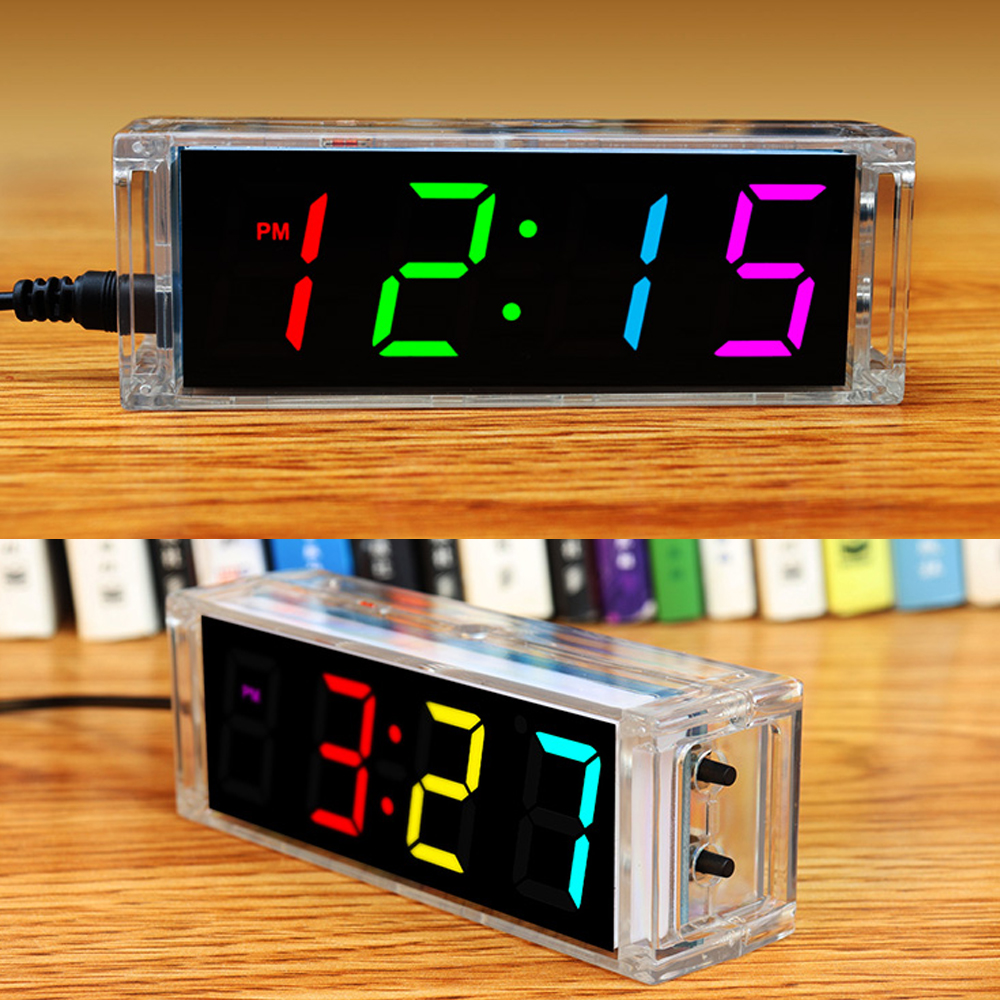 Digital Tube DIY Clock Kit Tem - Diy Electronics Parts avaliação e preço