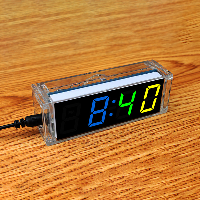 Digital Tube DIY Clock Kit Tem - Diy Electronics Parts avaliação e preço