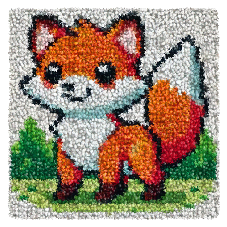 Cute Animals Embroidery Latch  - Diy Electronics Parts avaliação e preço