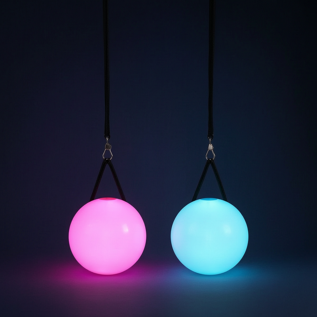 LED Poi Prop 2 Pack Colorful L - Diy Halloween Electronics avaliação e preço